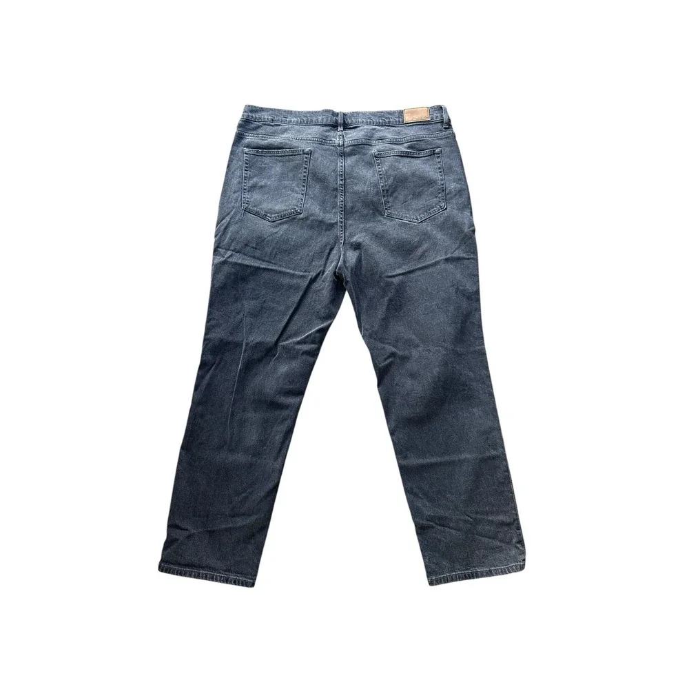 Flag & Anthem Men's 5-Pocket Denim BLACK Beckett Wash‎  42/32 Portland Relaxed